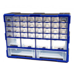 Plastový organizér s 38 zásuvkami