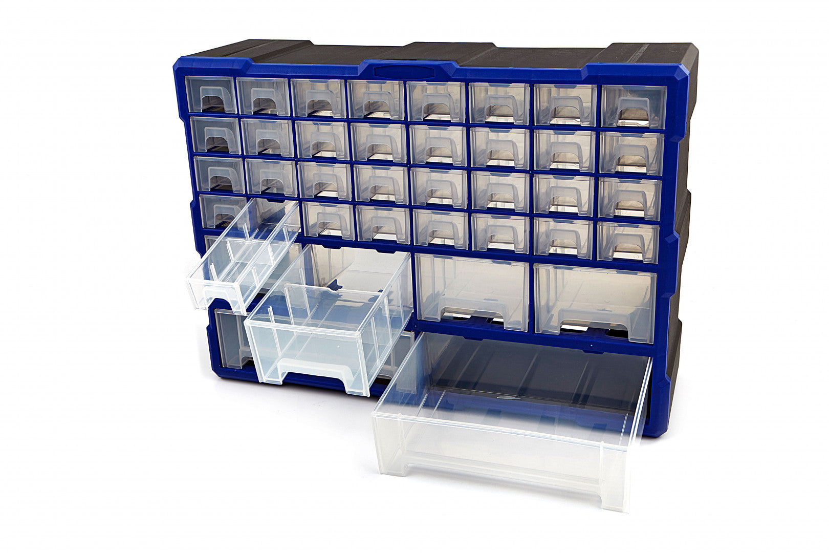 Plastový organizér s 38 zásuvkami