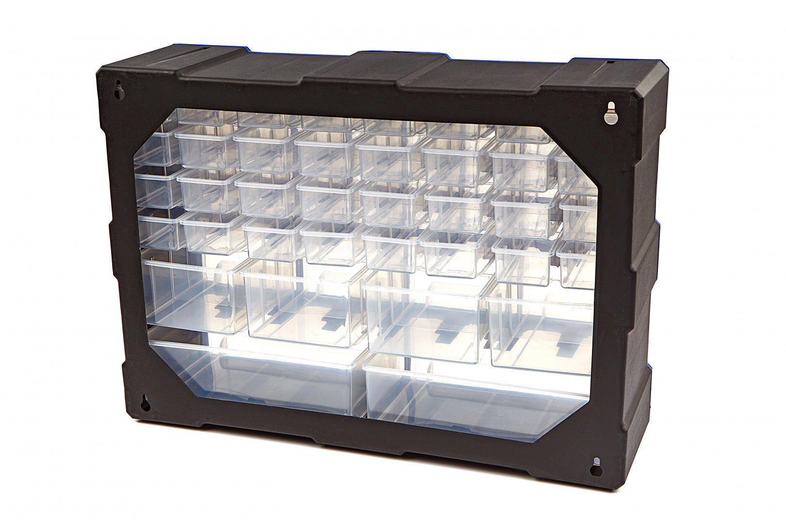 Plastový organizér s 38 zásuvkami