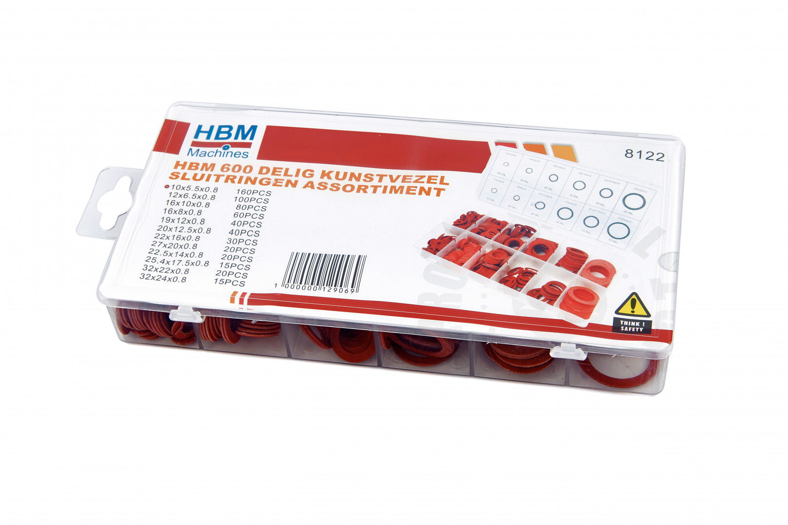 Sada podložiek z umelej vlákniny 600 kusov