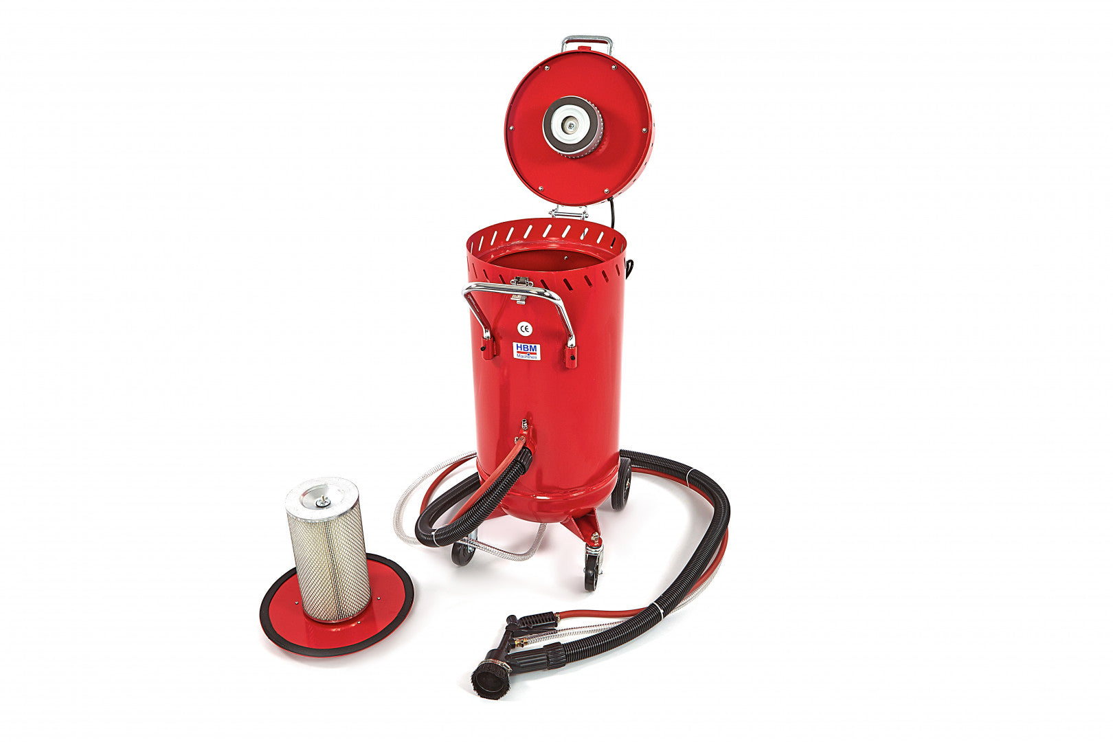 Sifónová pieskovačka s odsávaním 105l