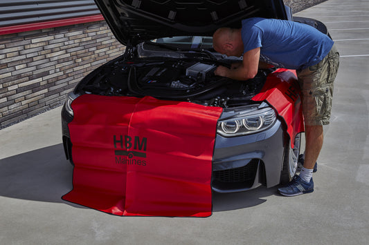 Ochranný poťah - plachta na blatník s magnetickou páskou 120 x 100cm HBM Machines Holandsko