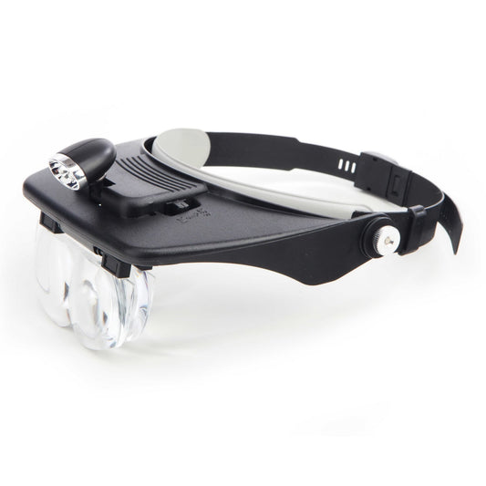 Okuliare s lupou, LED osvetlením a vymeniteľnou šošovkou HBM Machines Holandsko