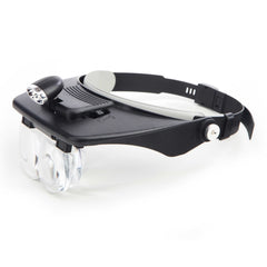 Okuliare s lupou, LED osvetlením a vymeniteľnou šošovkou HBM Machines Holandsko