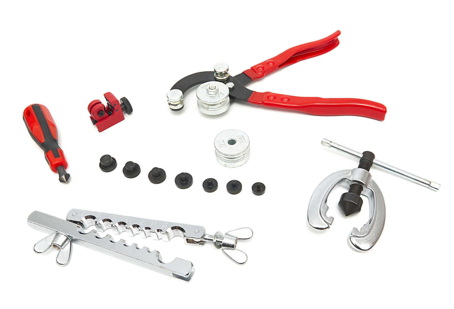 Sada na rozšírenie brzdových trubiek s rezačkou – 14 kusov HBM