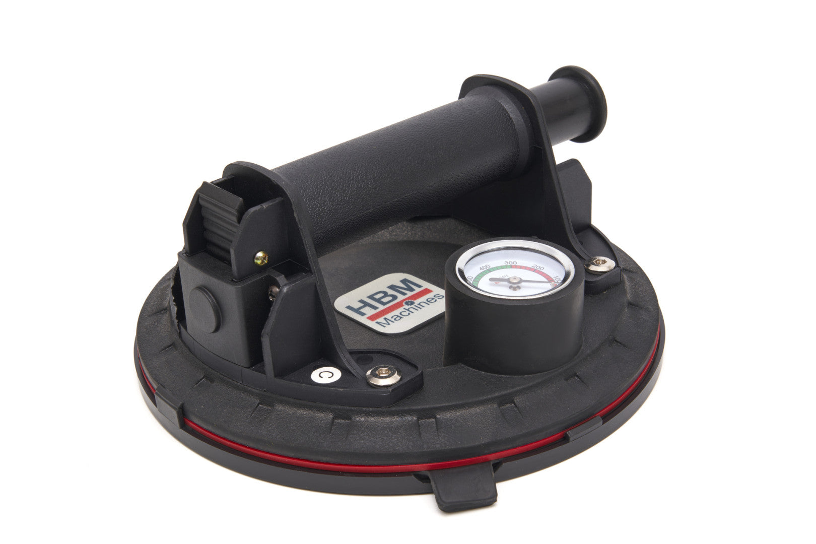 Profesionálna prísavka s vákuovou pumpou a manometrom, 200mm, 110kg HBM Machines Holandsko