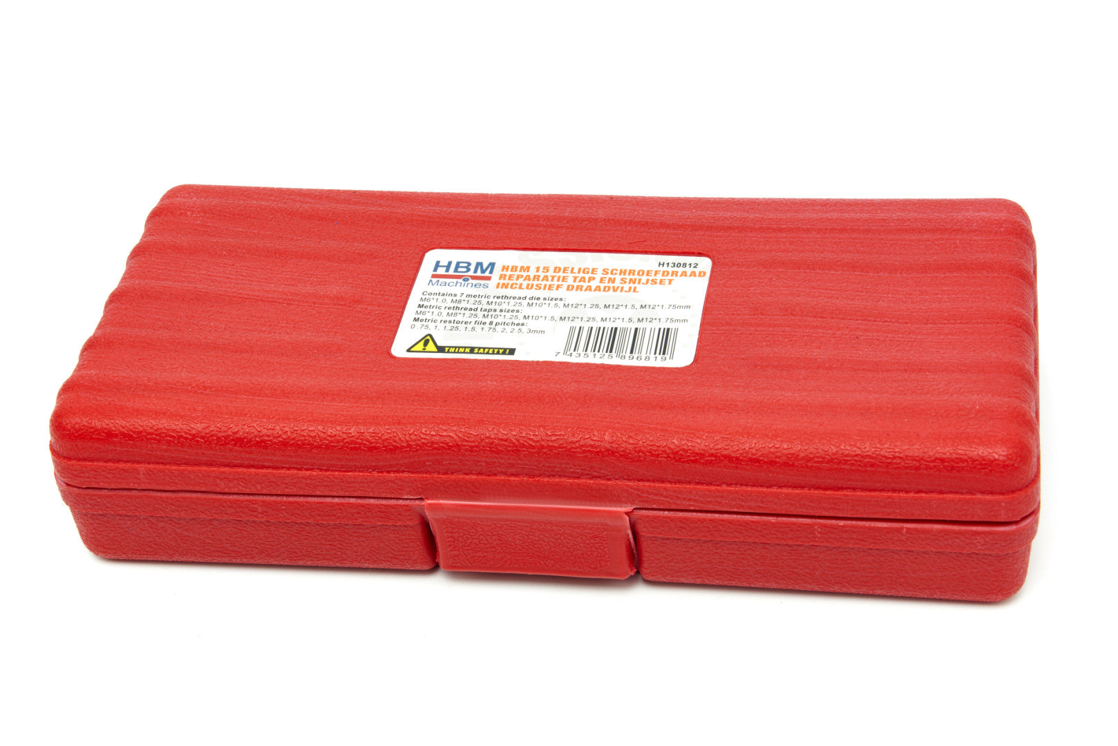 Súprava na opravu metrických závitov 15 kusov hbm