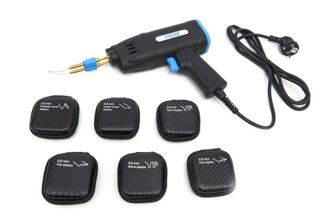 Lepiaca pištoľ na opravu plastov s príslušenstvom HBM 75W