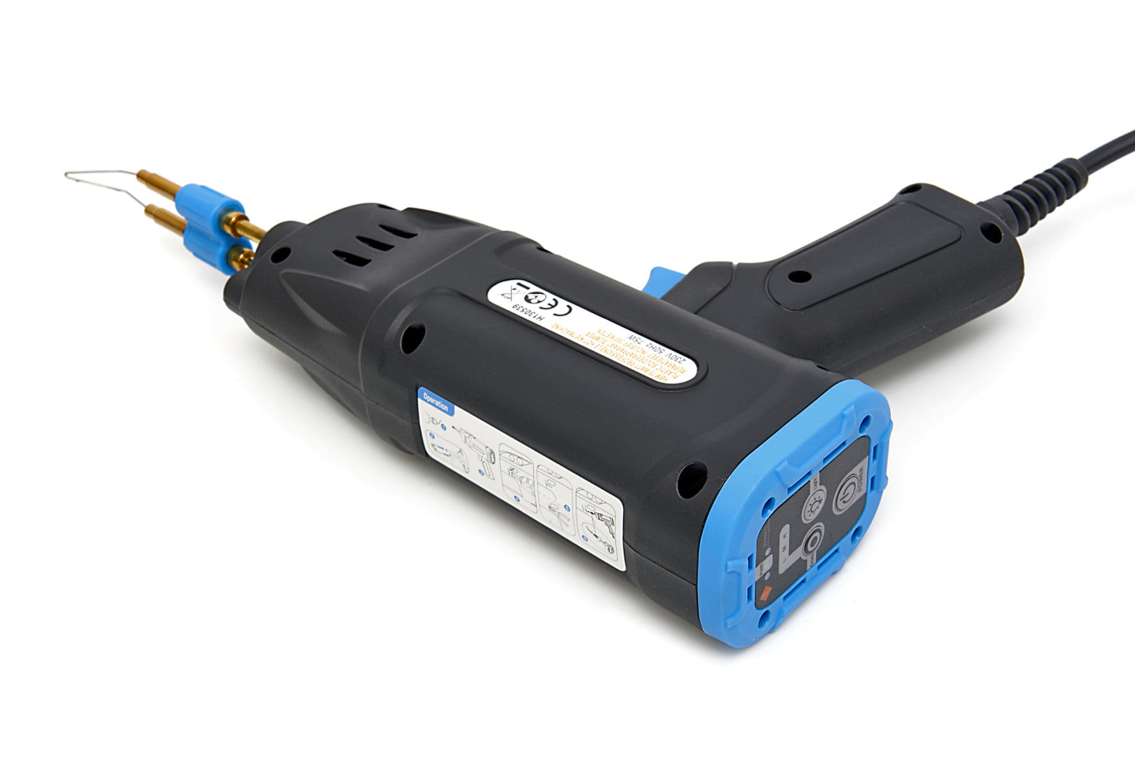 Lepiaca pištoľ na opravu plastov s príslušenstvom HBM 75W