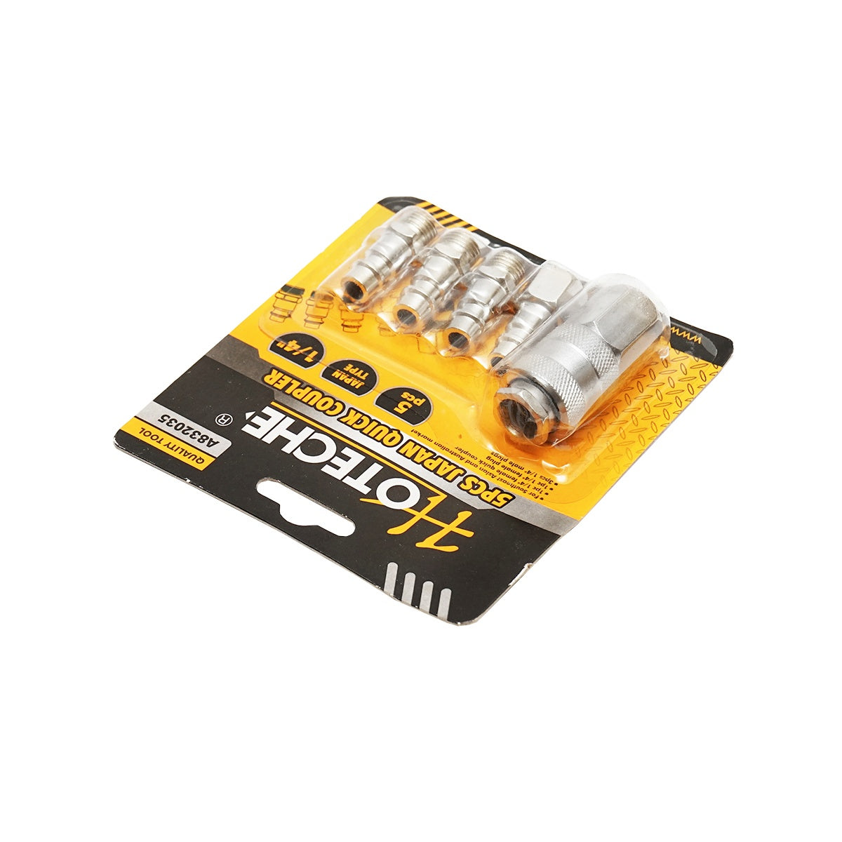 Sada rýchlospojok na vzduchové hadice a pneumatické náradie 5 kusov