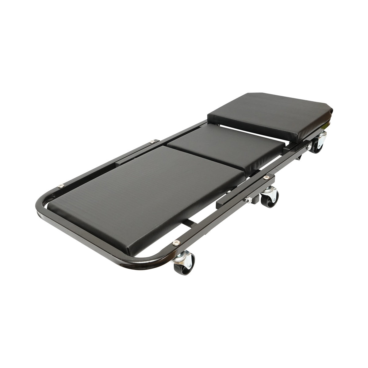 Montážne ležadlo a stolička na kolieskach