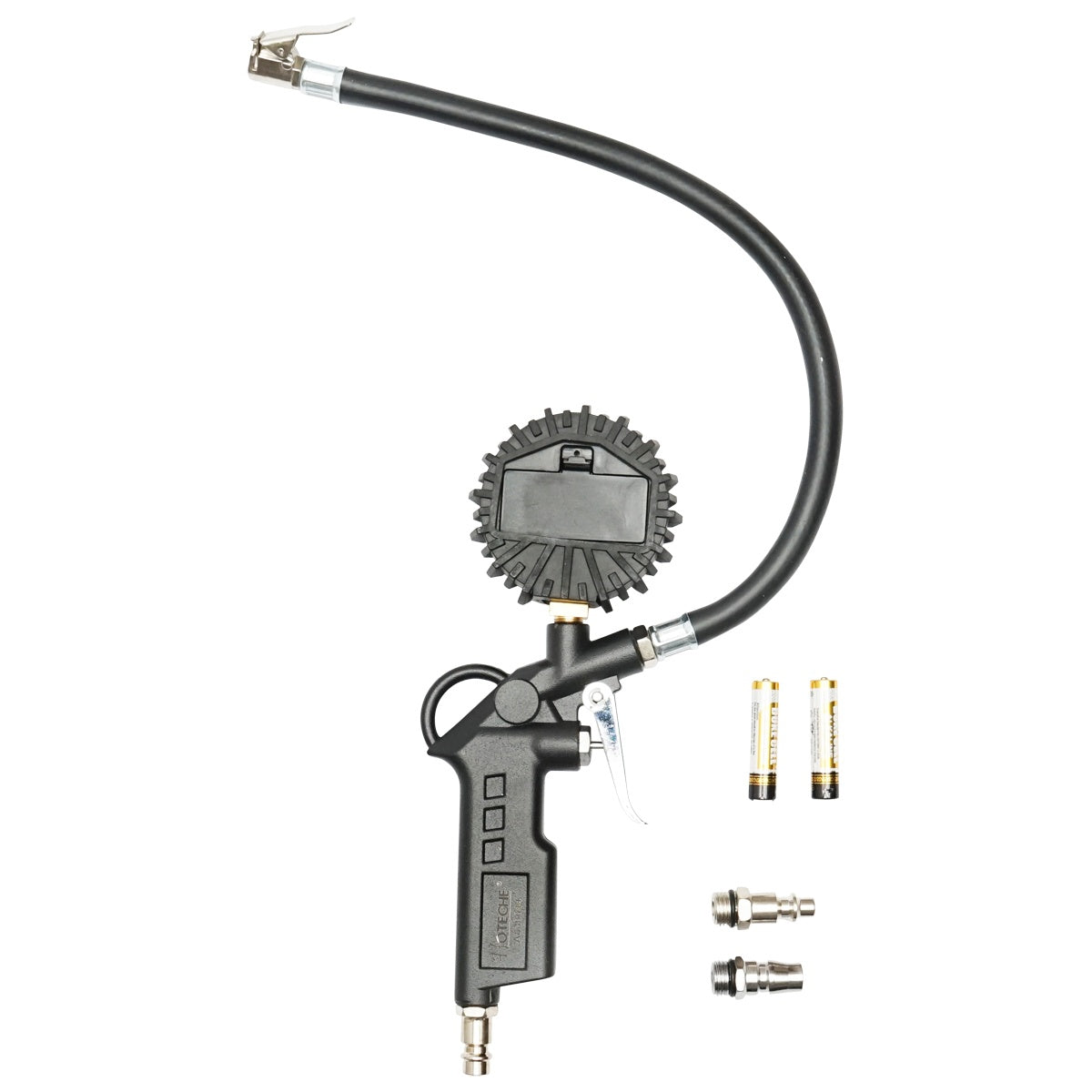 Pištoľ na hustenie pneumatík s digitálnym manometrom