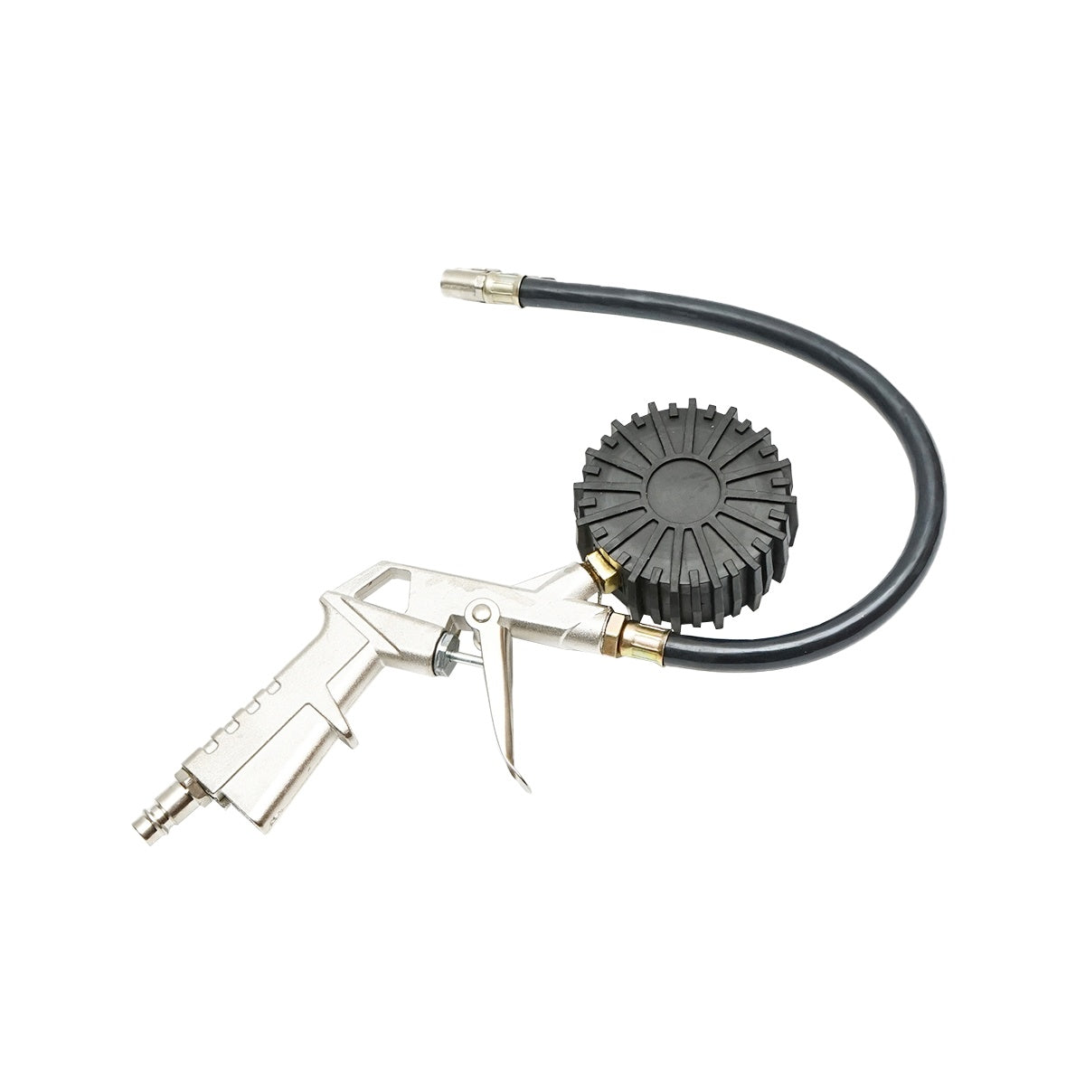 Pištoľ na hustenie pneumatík s manometrom