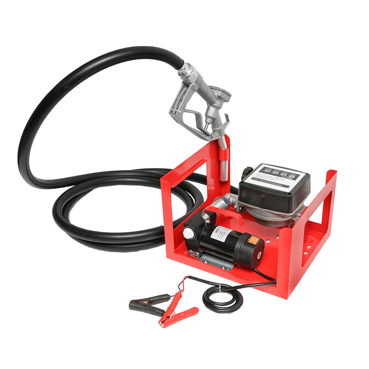 Súprava čerpacia stanica - čerpadlo na naftu s prietokomerom 12V 40l/min