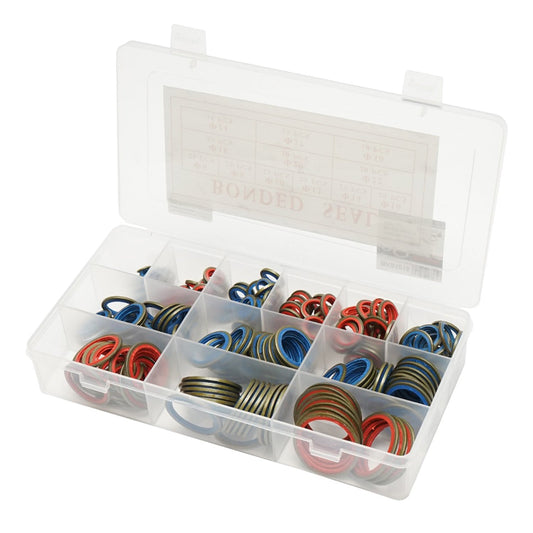 Sada tesnení z kovu s gumou 245 kusov