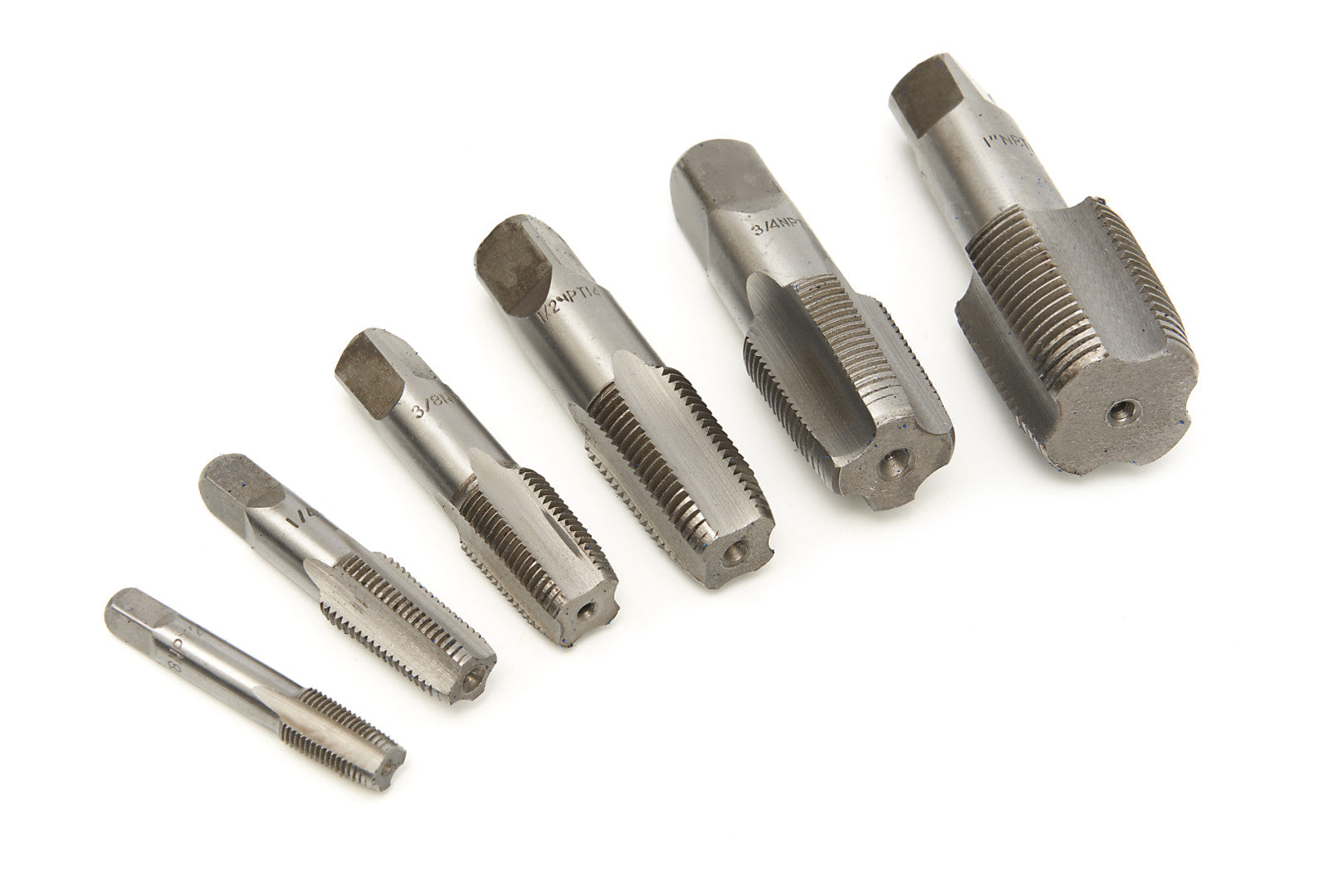 Sada závitníkov na rezanie vnútorných závitov 6ks HBM