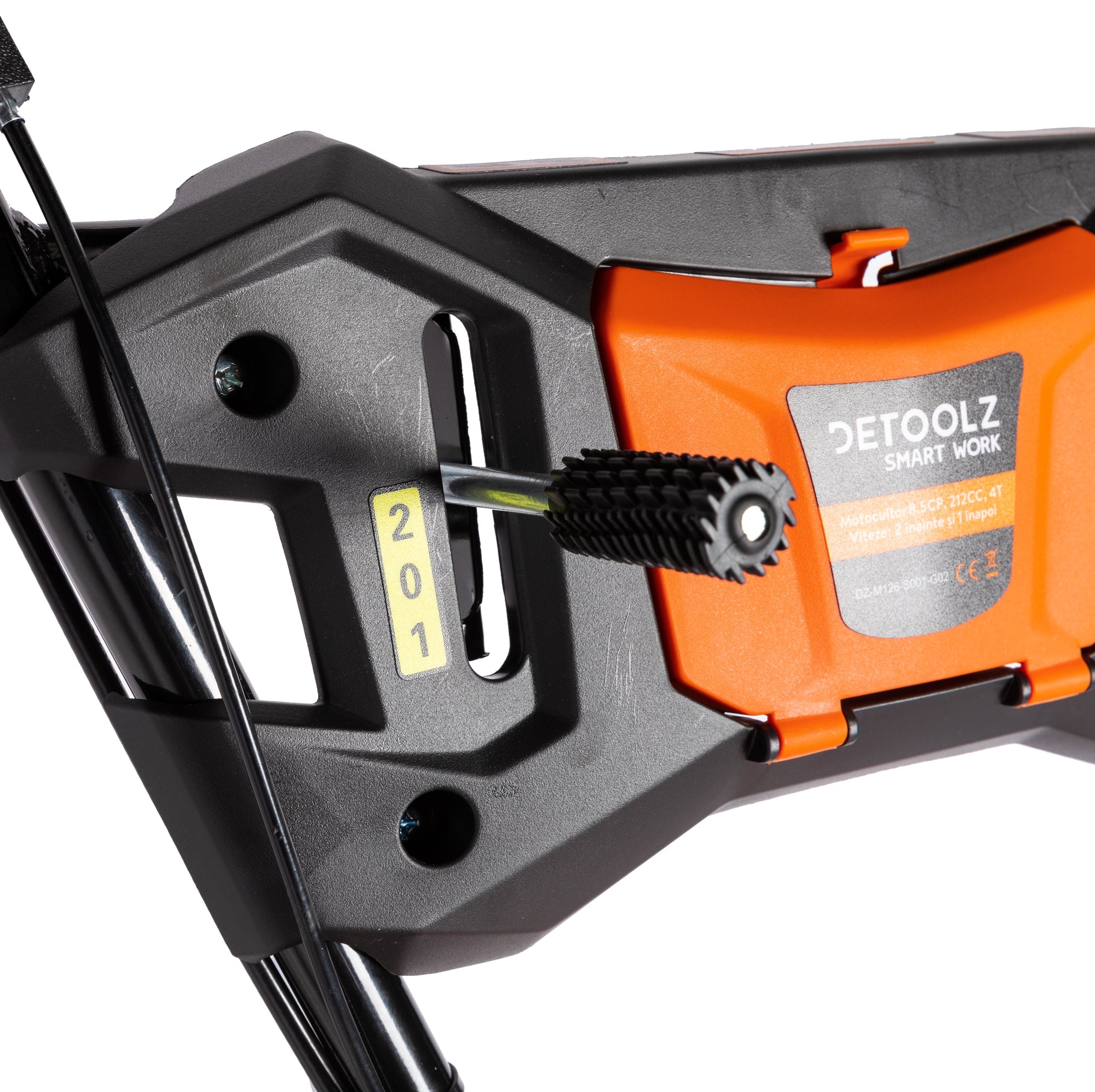 Motokultivátor 8.5 hp s benzínovým motorom 212cc 4t 2+1 rýchlosti detoolz