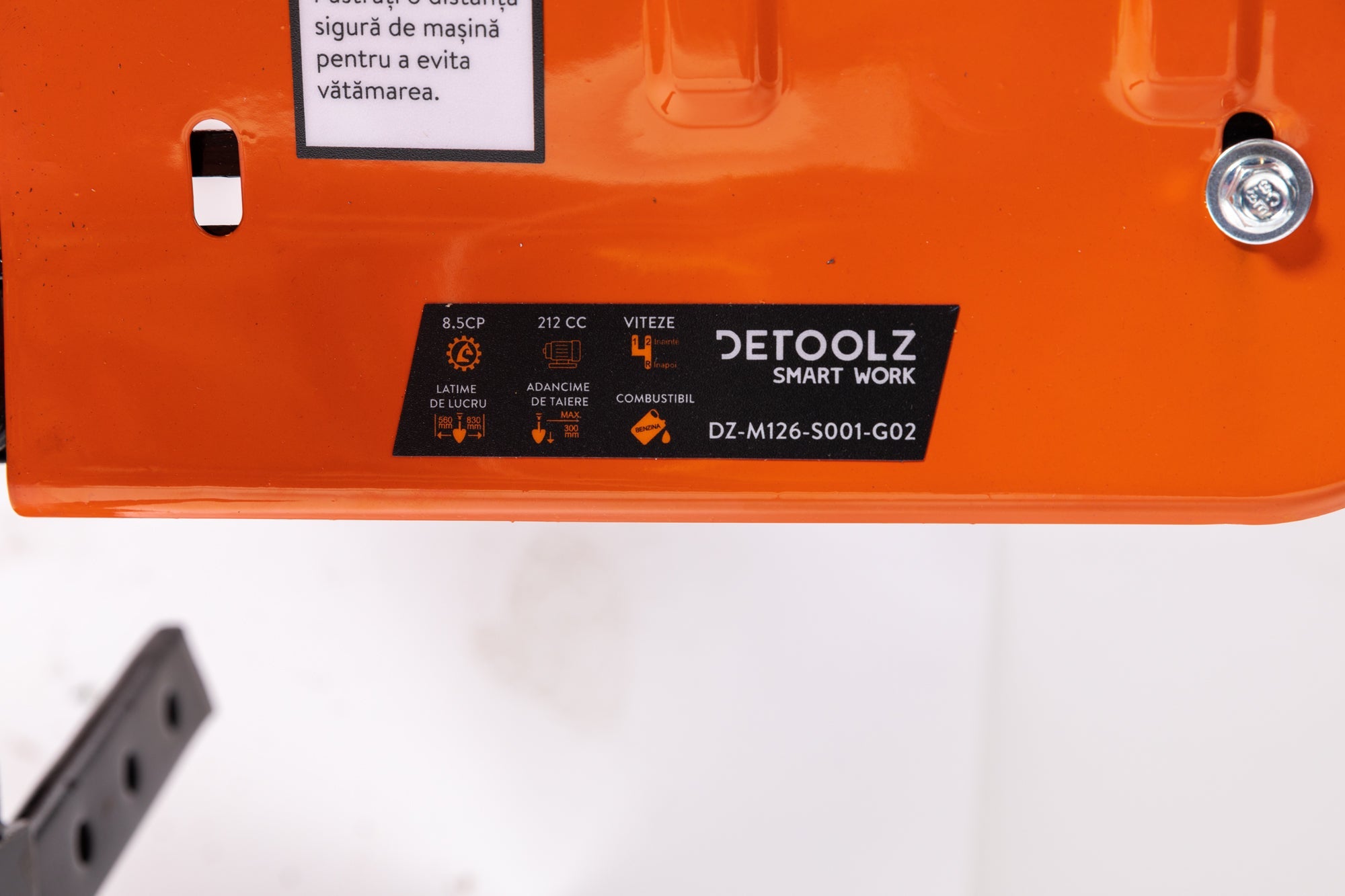 Motokultivátor 8.5 hp s benzínovým motorom 212cc 4t 2+1 rýchlosti detoolz