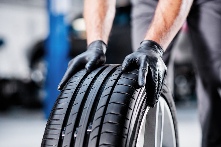 Prémiové nitrilové rukavice Mercator Gogrip čierne, veľkosť L, 50ks