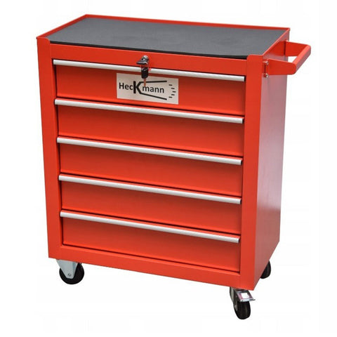 Dielenská skriňa - vozík na náradie 5 zásuvkami 75 × 62 × 33cm