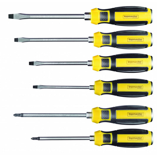 Sada 6 skrutkovačov cr-v topmaster