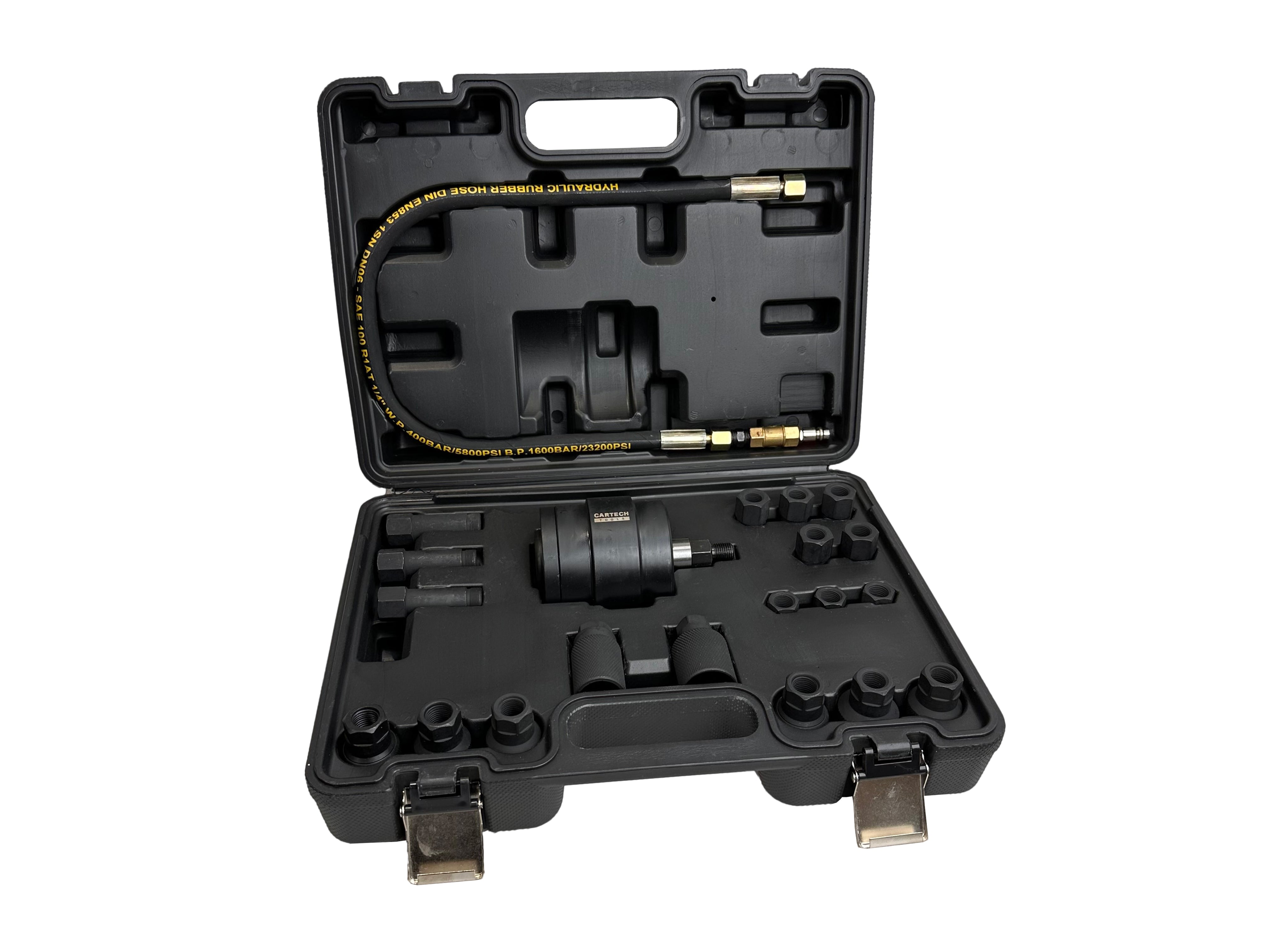 Sada pneumatického sťahováka vstrekovačov, 1000Nm, 21ks - Bosch, Delphi, Denso, Siemens