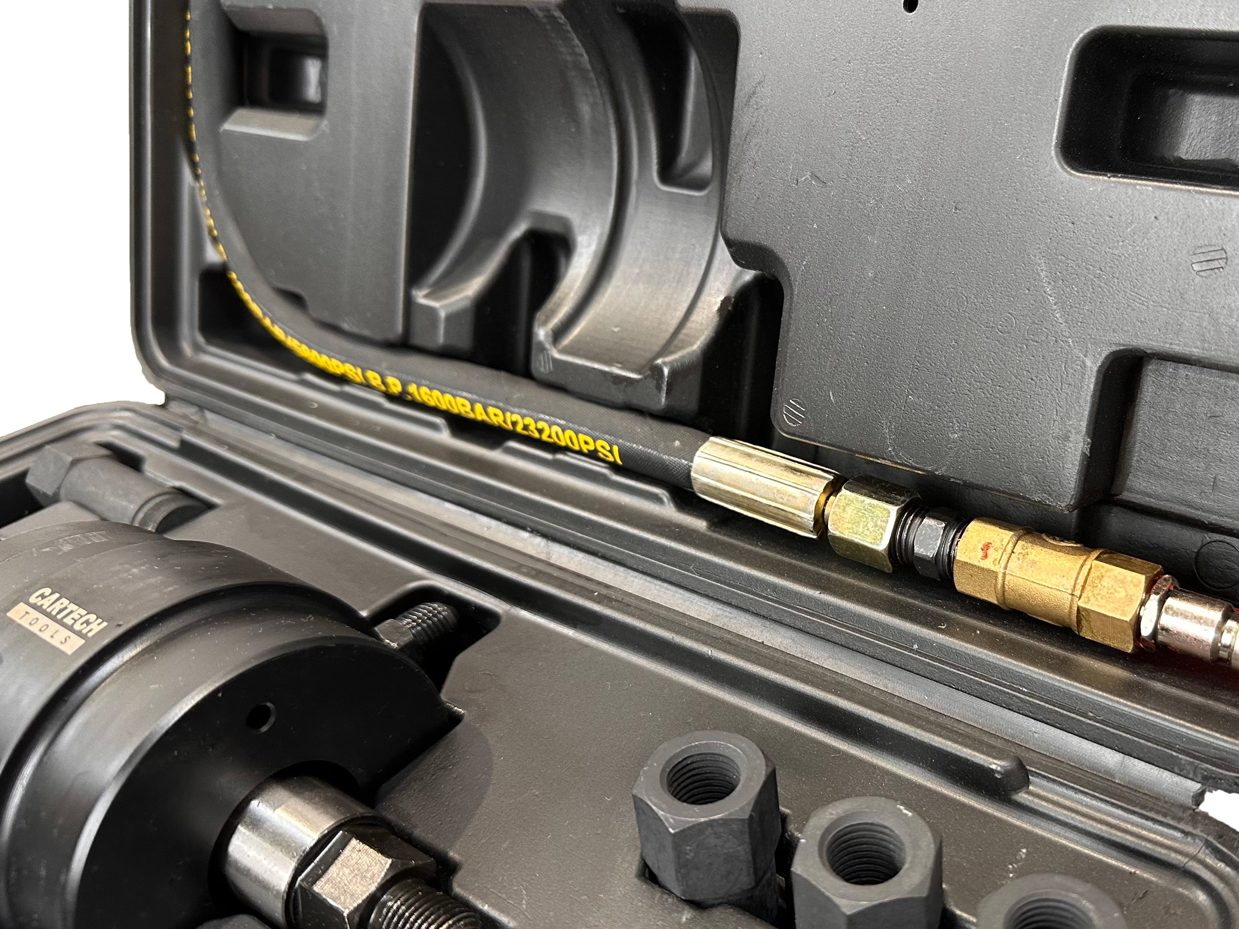 Sada pneumatického sťahováka vstrekovačov, 1000Nm, 21ks - Bosch, Delphi, Denso, Siemens