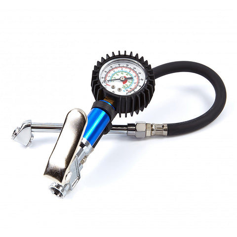 Pištoľ na hustenie pneumatík s manometrom 0 - 15 bar 0 - 220 PSI