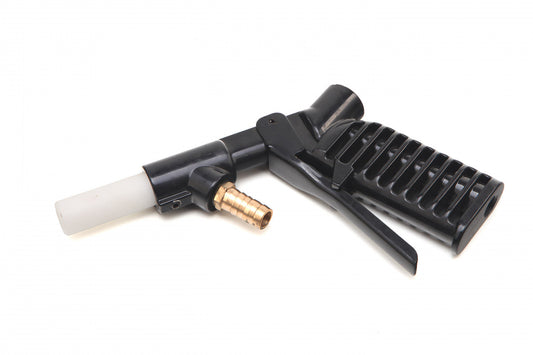 Pieskovacia pištoľ s tryskou na odsávanie