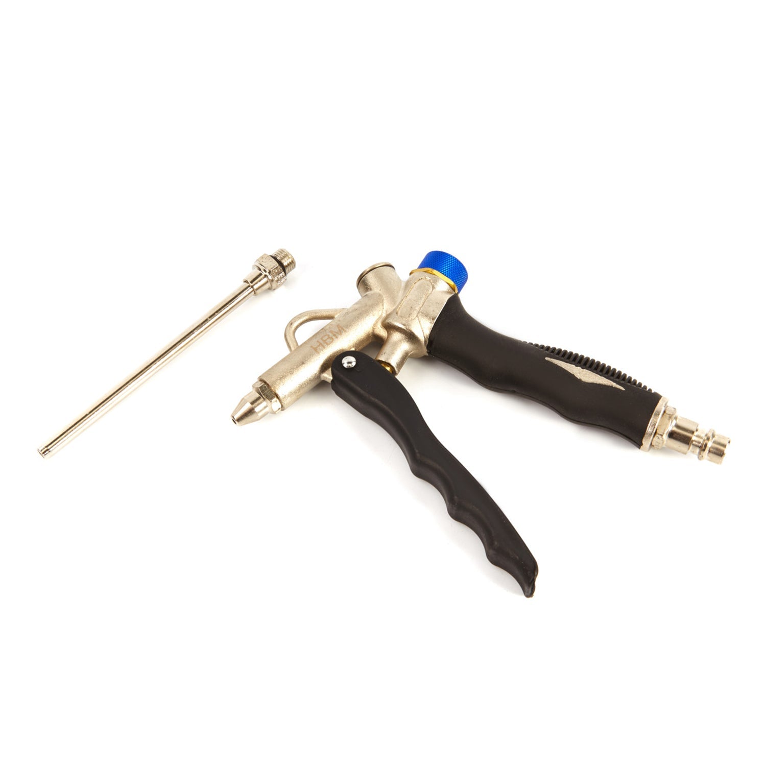 Ofukovacia pištoľ s regulátorom prietoku