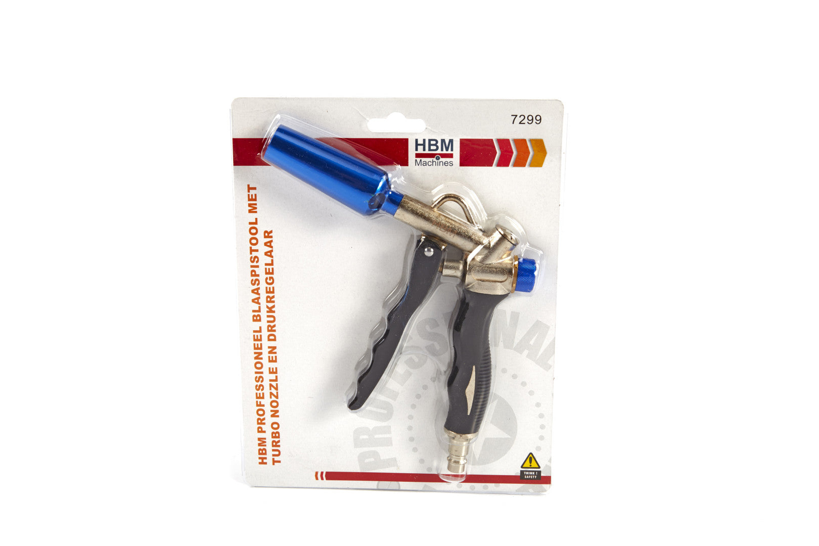 Ofukovacia pištoľ s regulátorom prietoku turbo