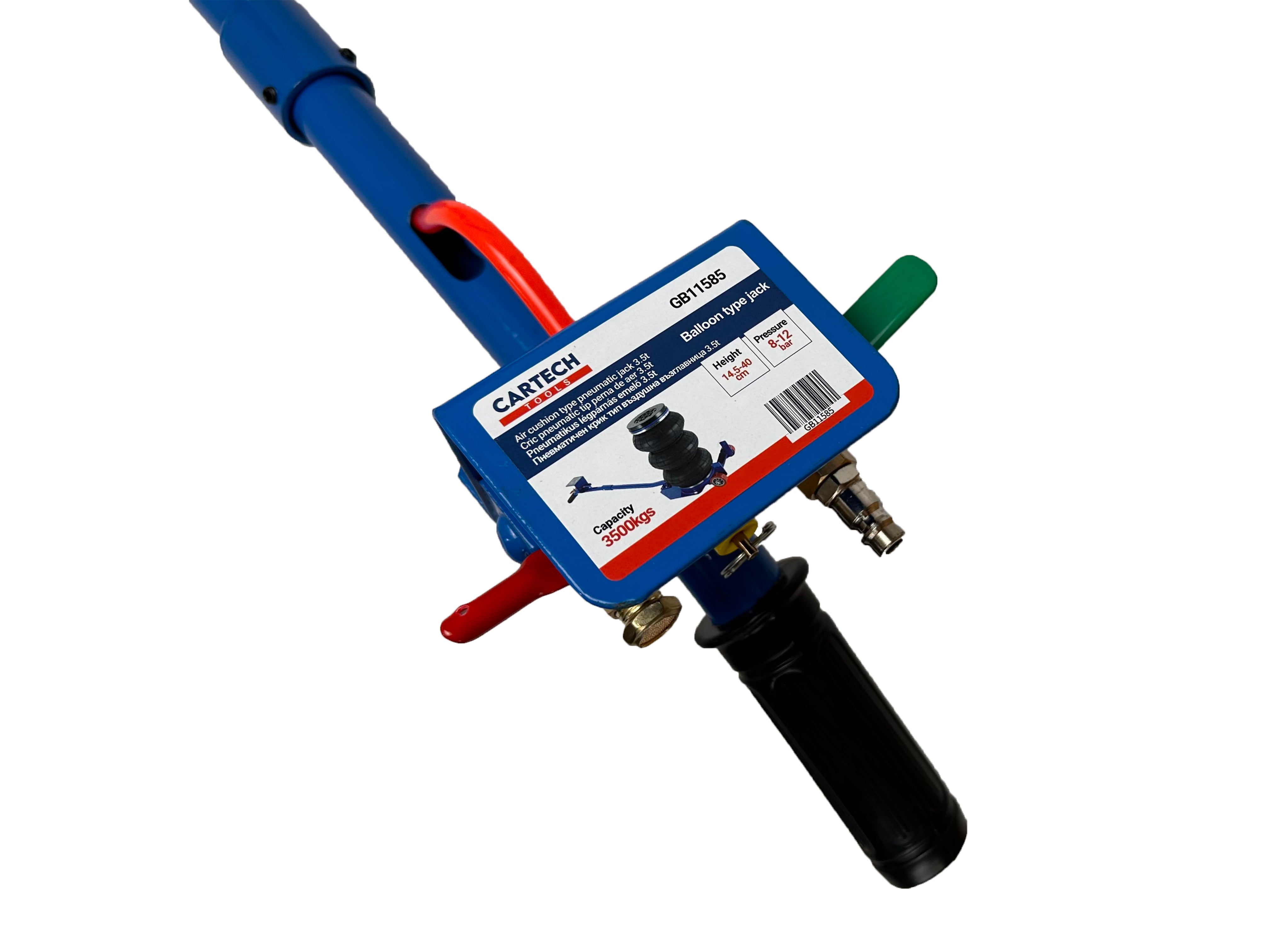 Pneumatický vankúšový zdvihák 3,5t Gebo Tools