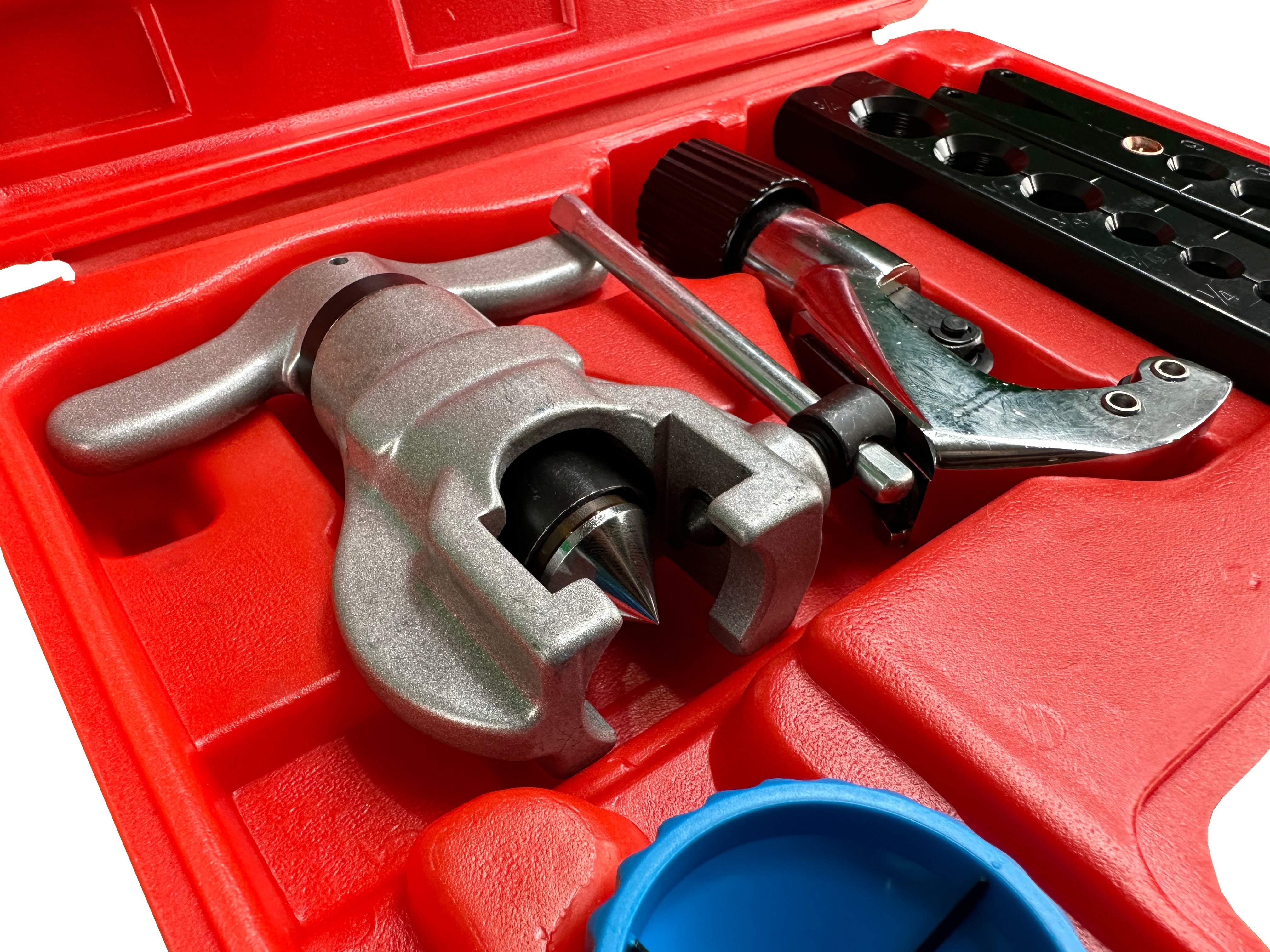 Profesionálna pertlovacia sada na rozšírenie brzdových trubiek - palcový aj metrický systém Gebo Tools