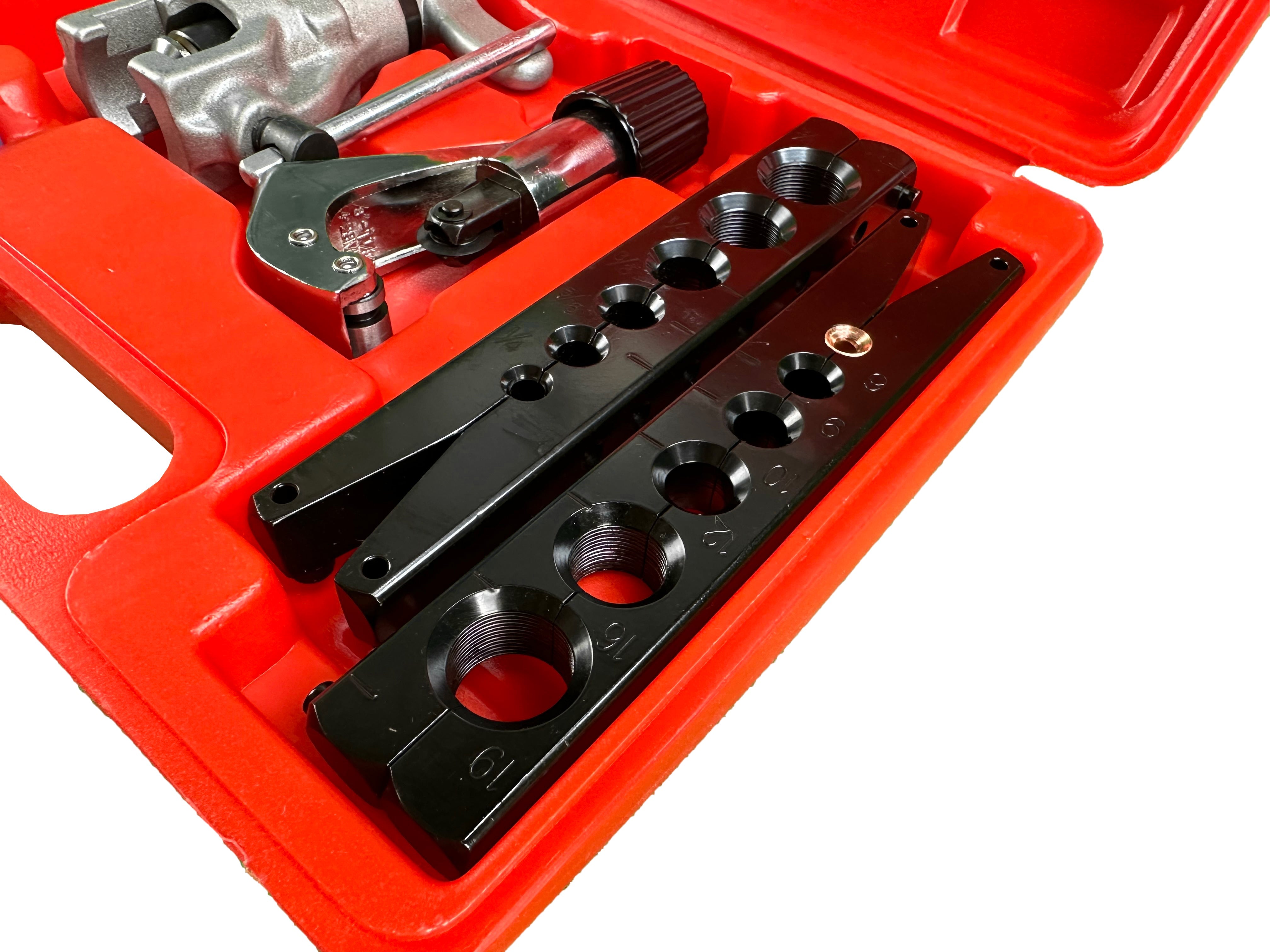 Profesionálna pertlovacia sada na rozšírenie brzdových trubiek - palcový aj metrický systém Gebo Tools