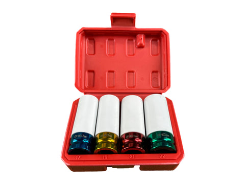 Sada 4 hlavíc s ochranou pre zliatinové disky 1/2