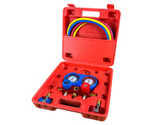 Sada na kontrolu tlaku klimatizácie, plnenie a diagnostiku klimatizačných systémov Gebo Tools