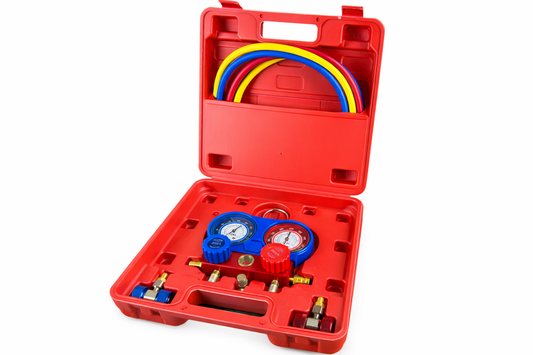 Sada na testovanie tesnosti, plnenie a diagnostiku klimatizácie Gebo Tools