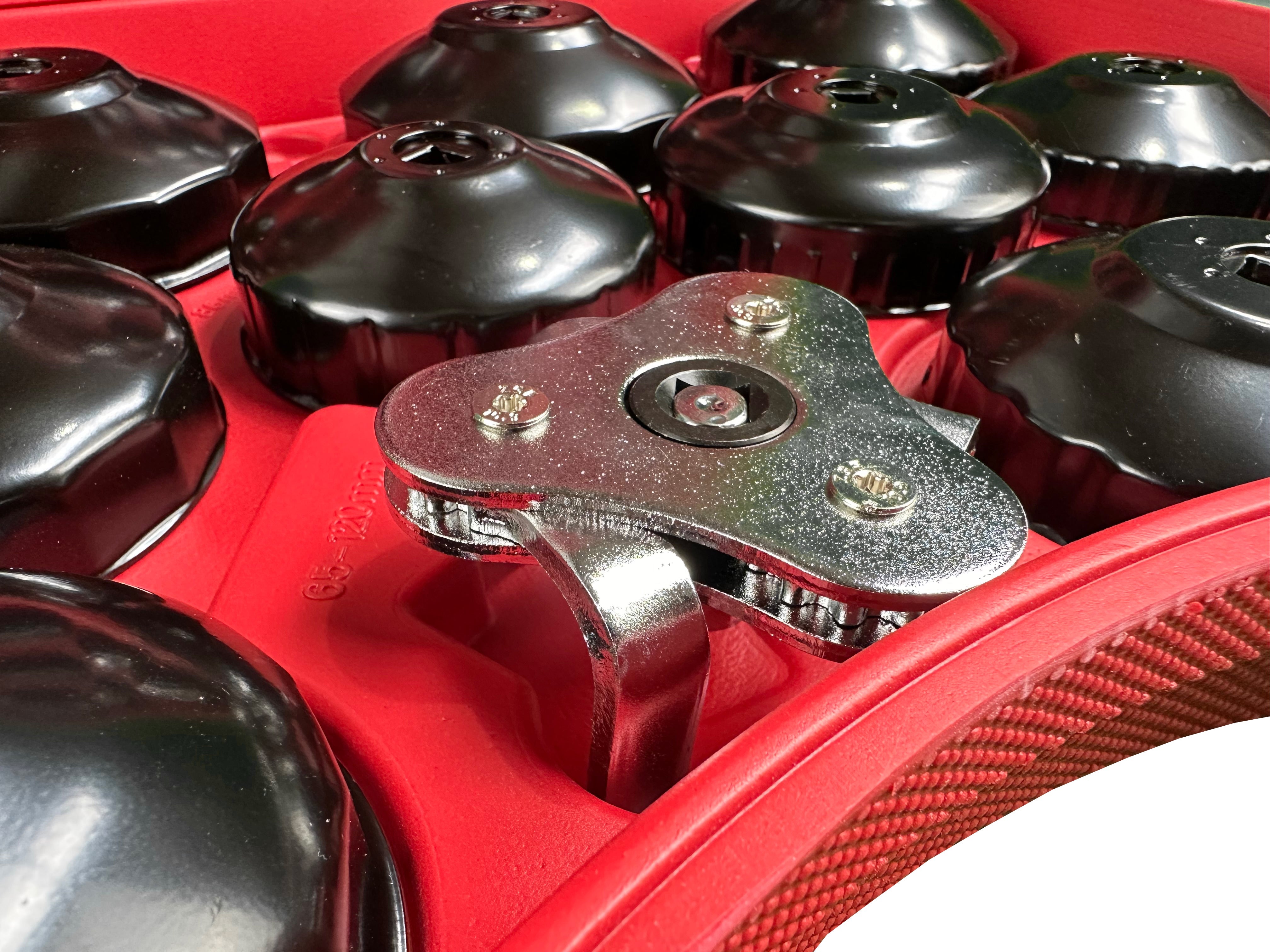 Sada kľúčov na olejové filtre 30ks Gebo Tools