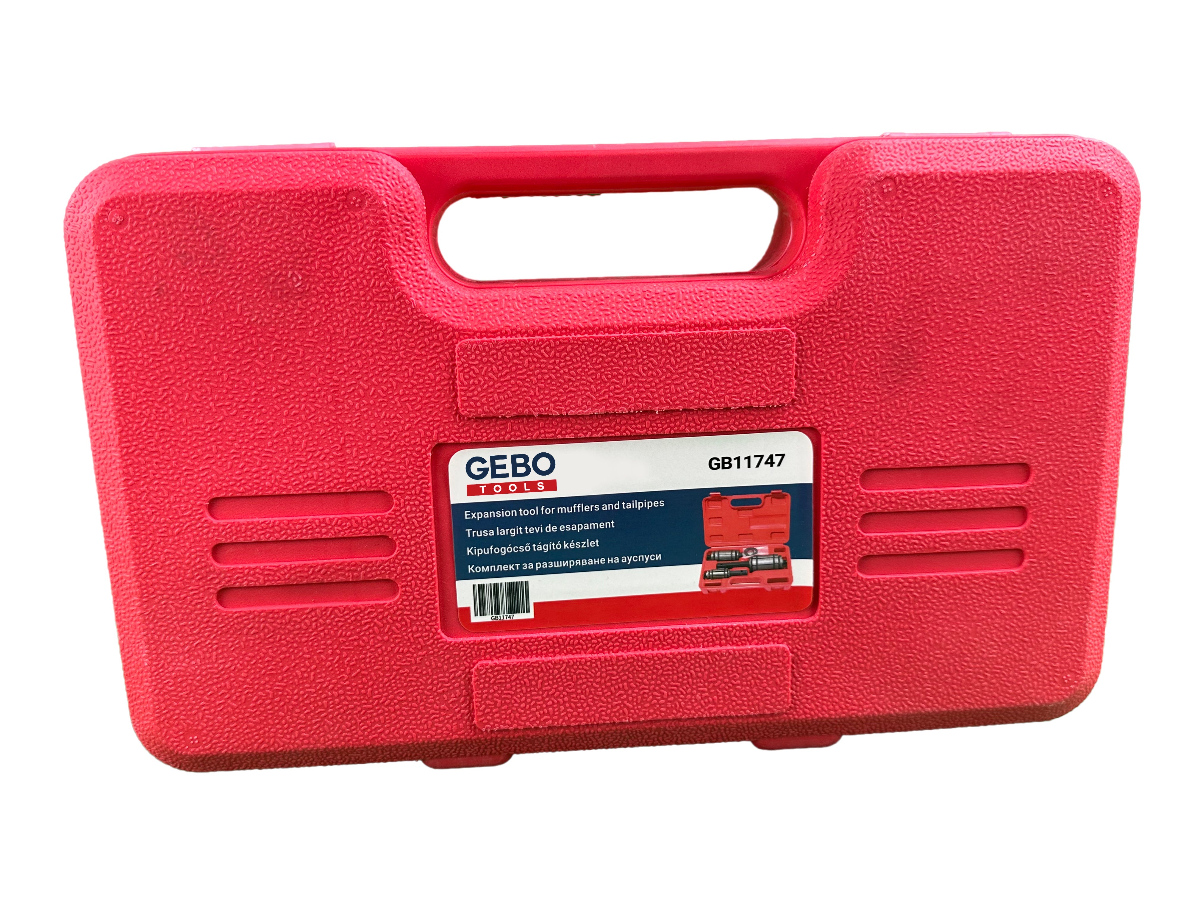 Sada na rozširovanie výfukových potrubí Gebo Tools