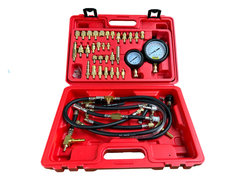 Tester tlaku paliva pre dieslové a benzínové motory Gebo Tools