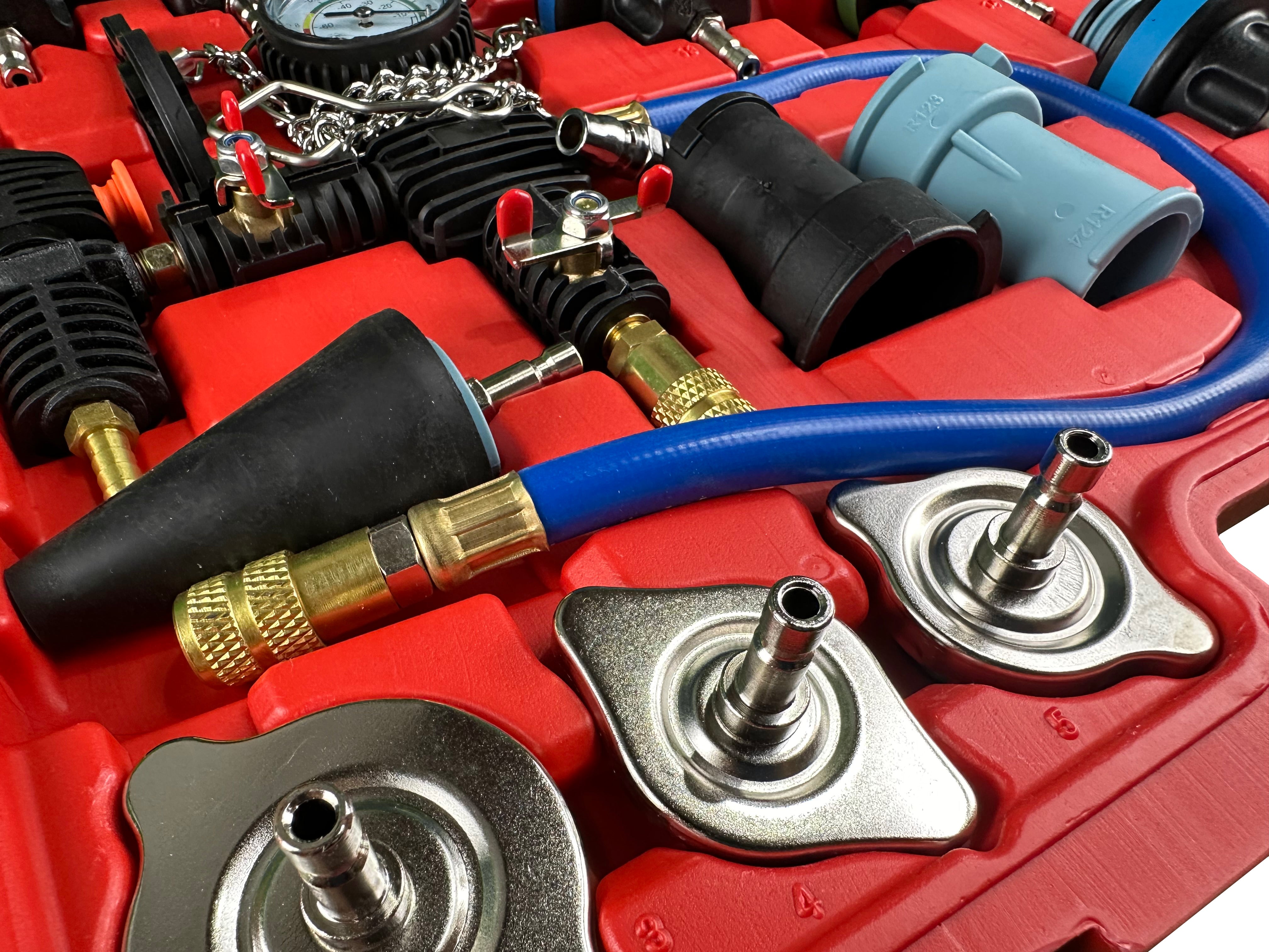 Tester - diagnostika chladiaceho systému 28ks Gebo Tools