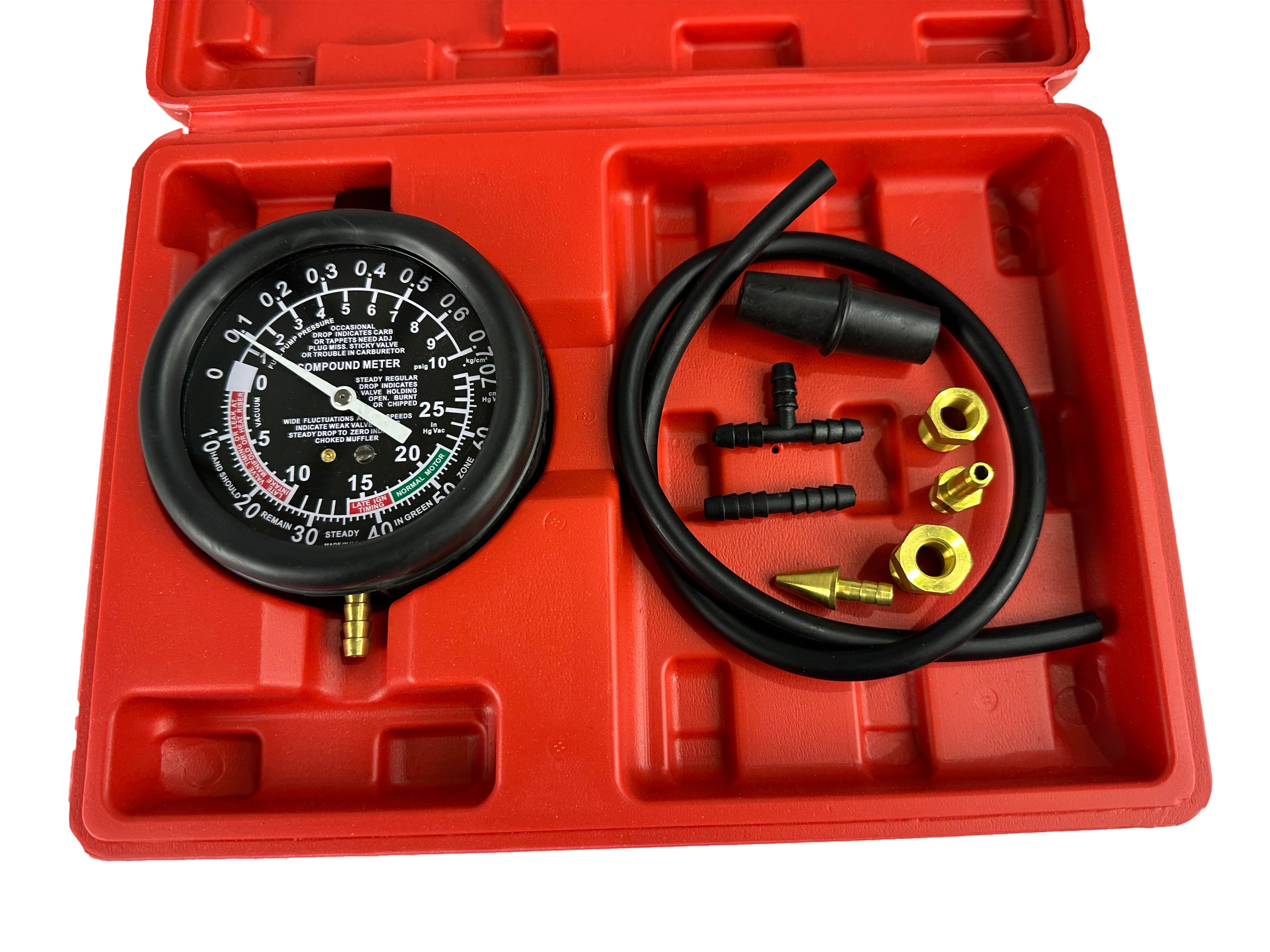 Manometer - merač vákua/podtlaku Gebo Tools