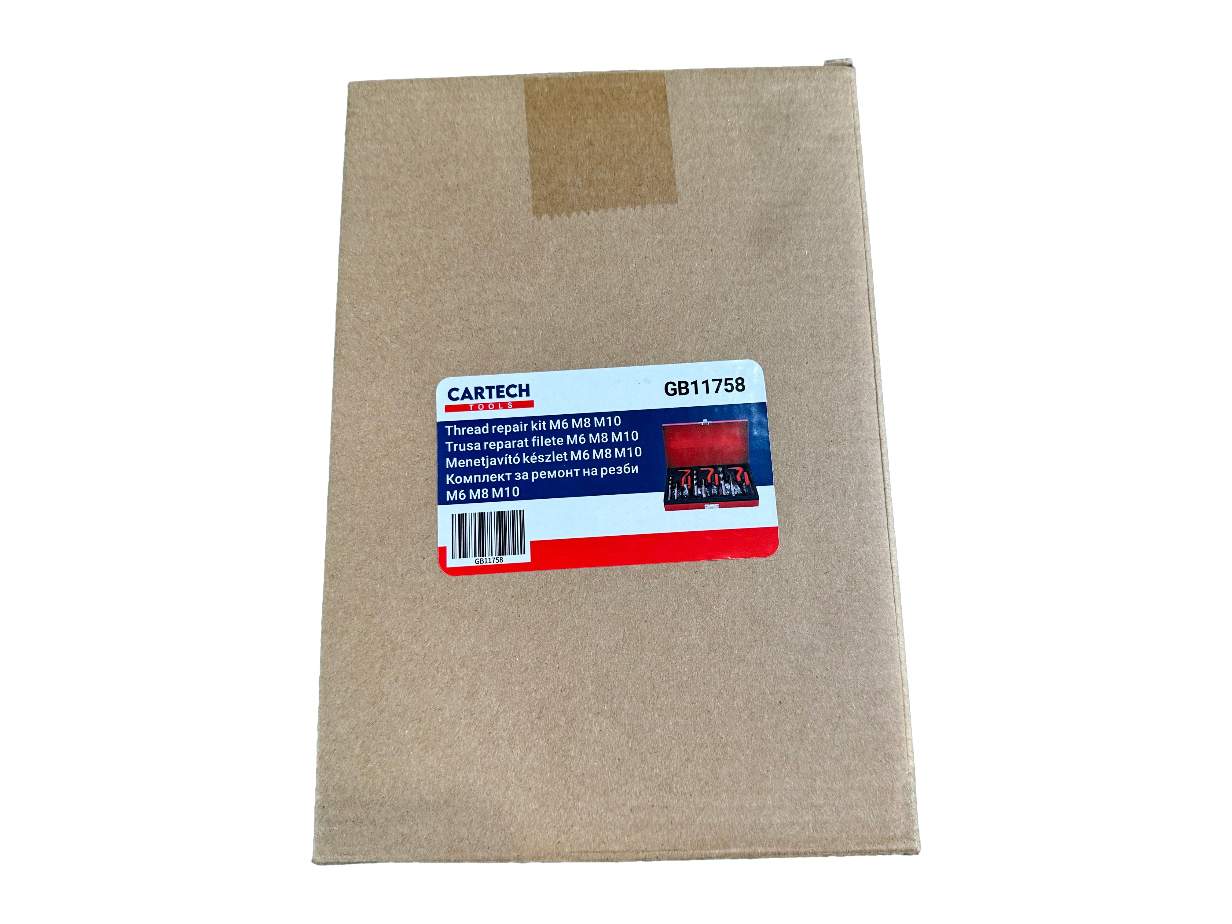 Sada na opravu závitov M6, M8, M10 Gebo Tools