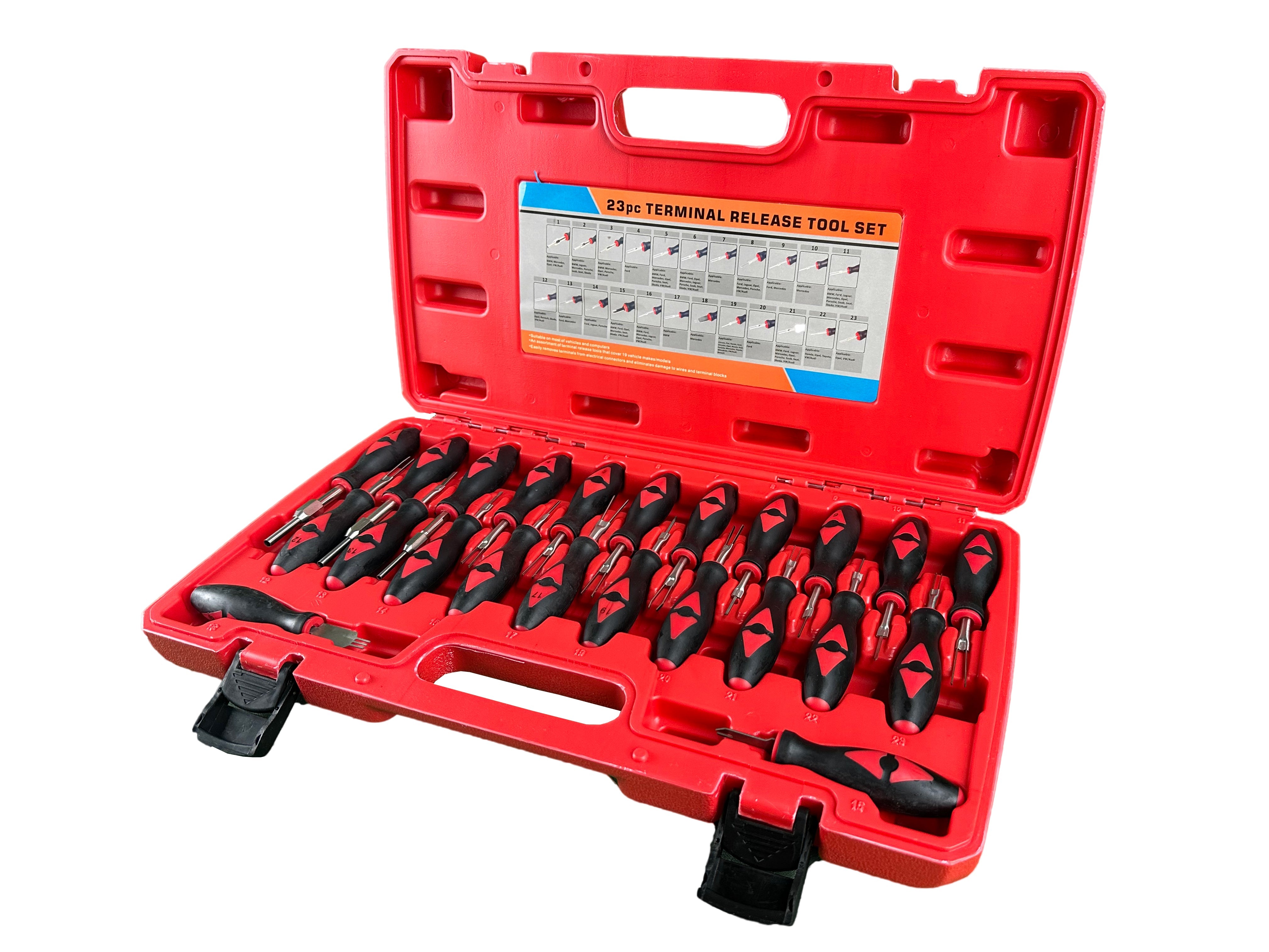 Sada vyťahovačov na demontáž pinov a konektorov 23ks Gebo Tools