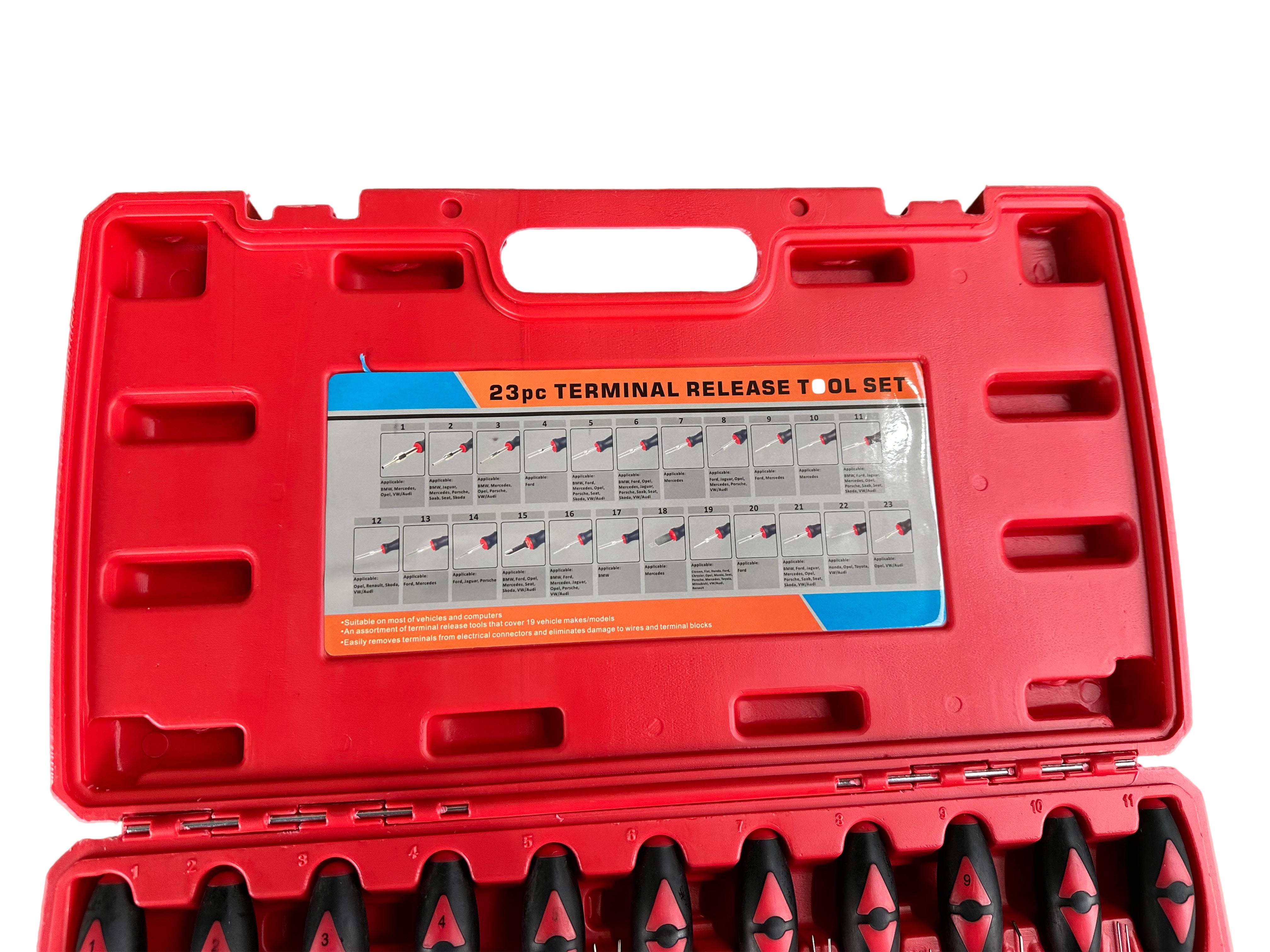 Sada vyťahovačov na demontáž pinov a konektorov 23ks Gebo Tools