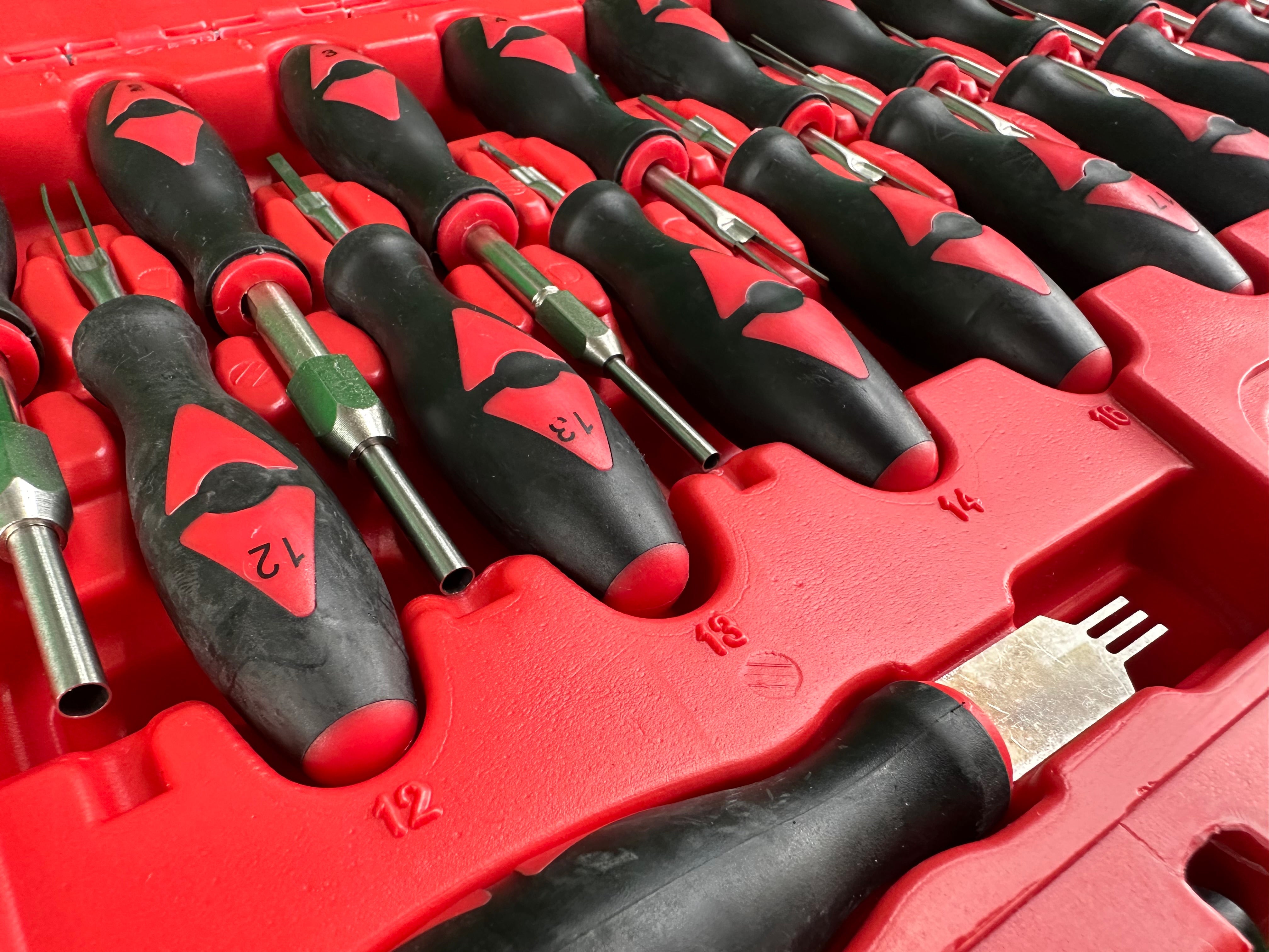 Sada vyťahovačov na demontáž pinov a konektorov 23ks Gebo Tools