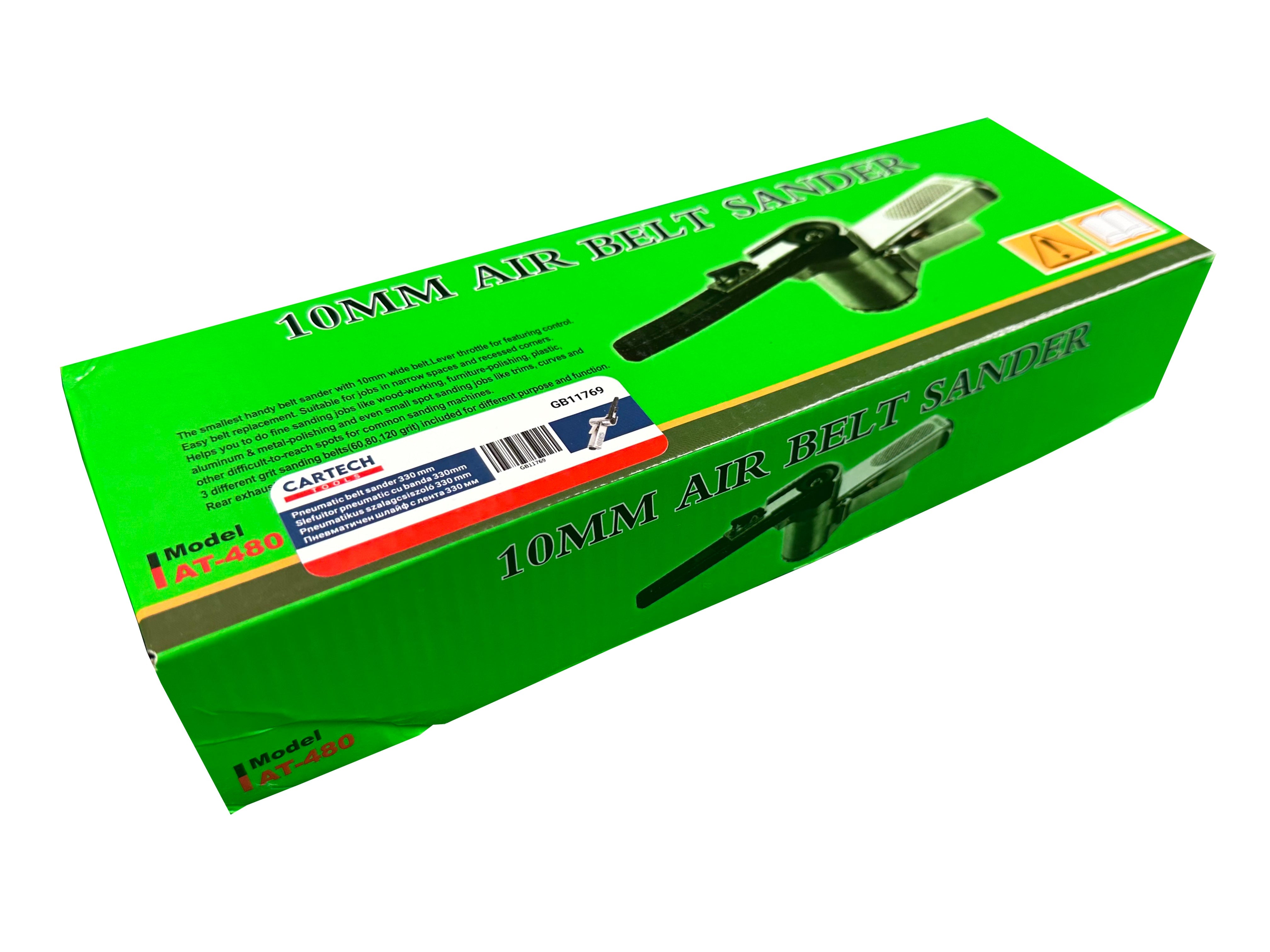 Pneumatická pásová brúska 330mm Gebo Tools