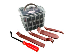 Sada na odstránenie čalúnenia s univerzálnymi sponami 620ks Gebo Tools