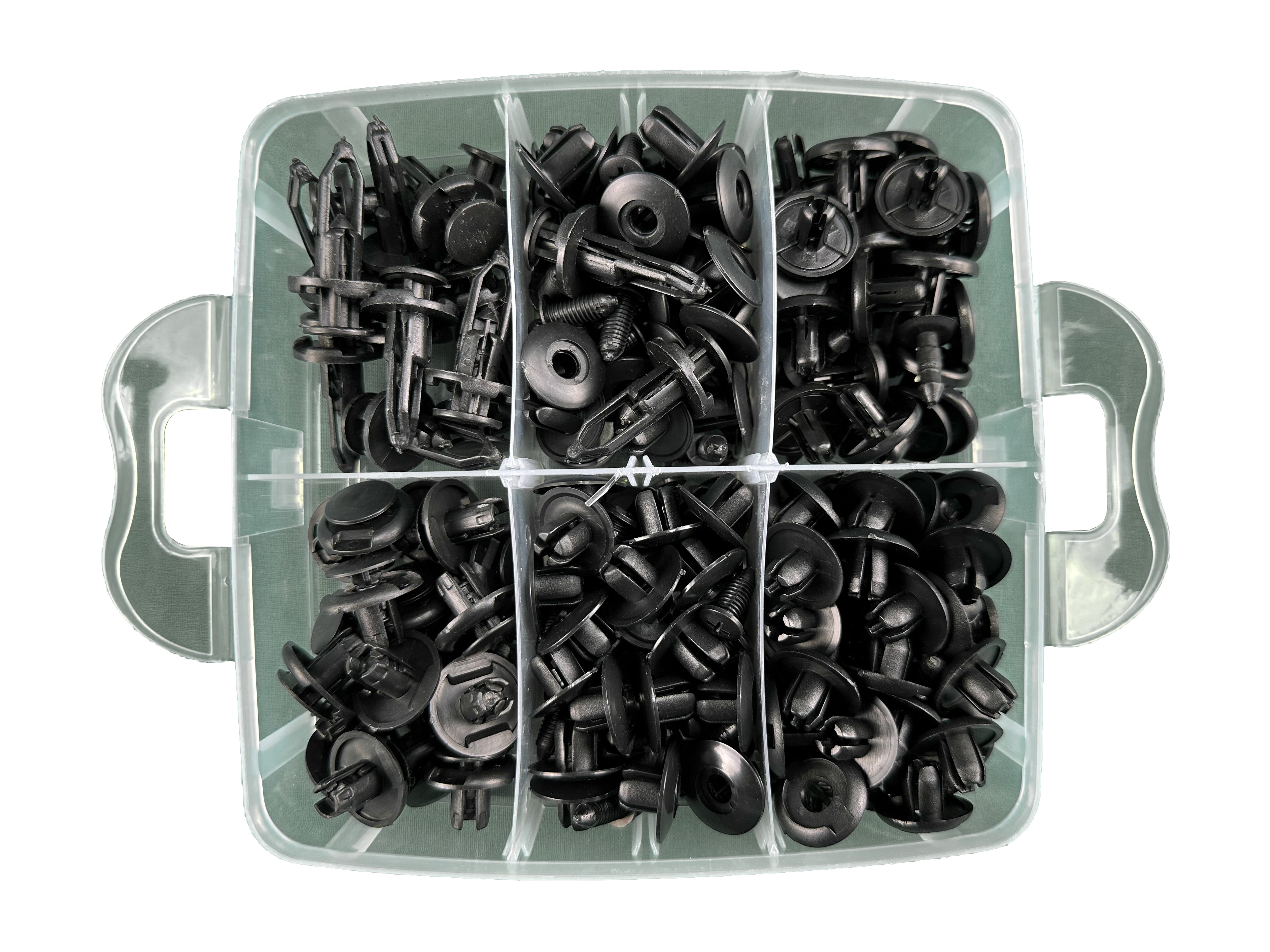 Sada na odstránenie čalúnenia s univerzálnymi sponami 620ks Gebo Tools