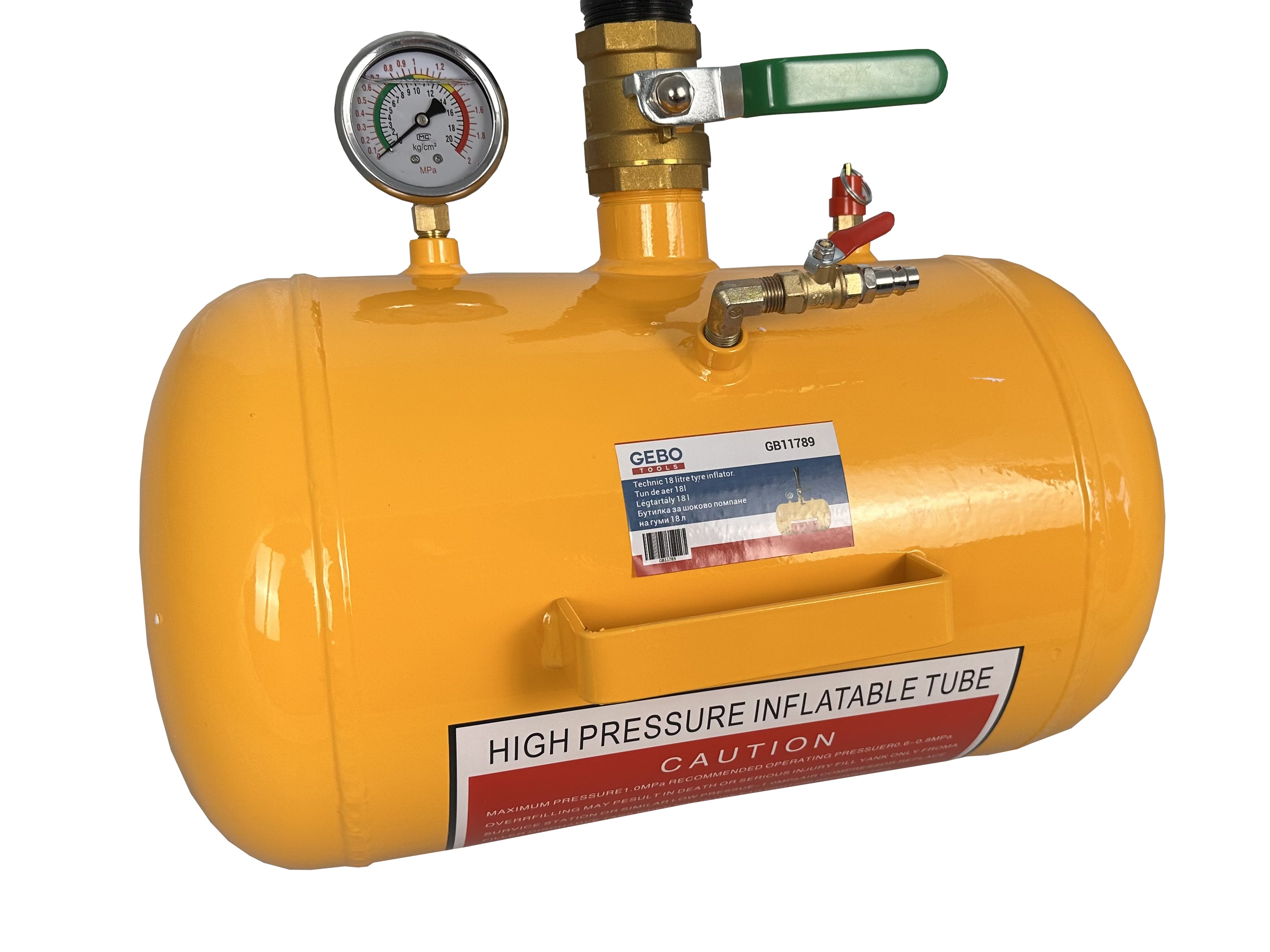 Vzduchová expanzná nádoba, vzduchové delo 18l Gebo Tools